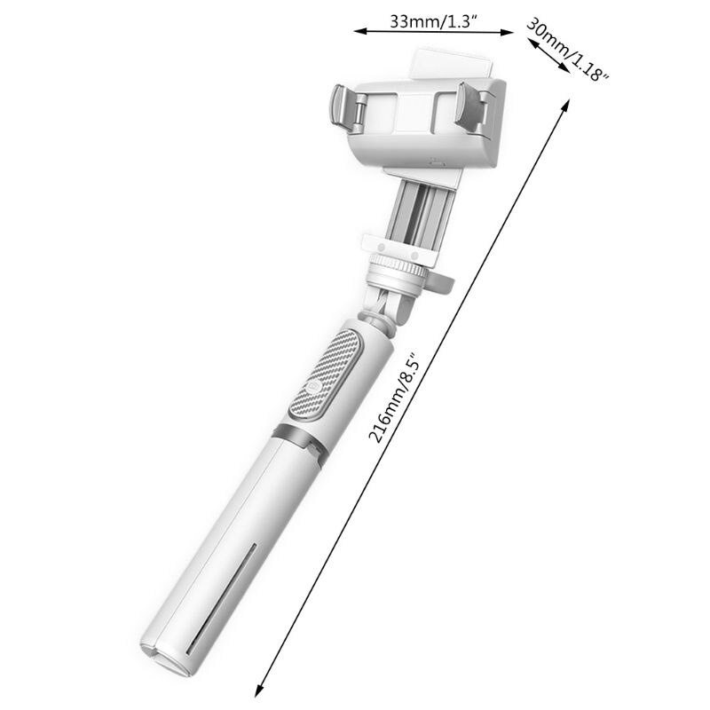 Estabilizador PTZ portátil de un solo eje para iPhone Hua-wei xiao-mi, cámara deportiva para teléfonos móviles