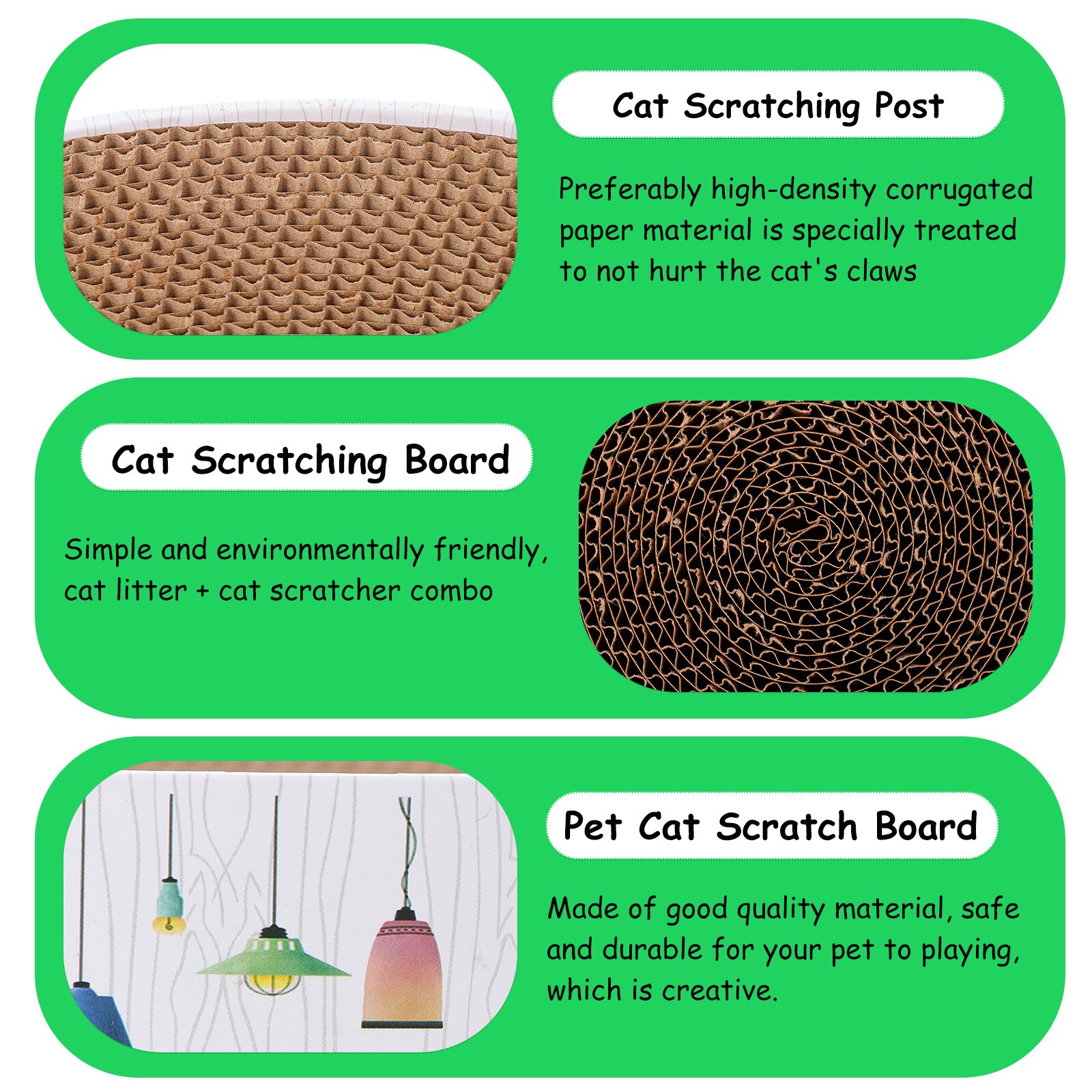 Cat Scratch Board Cat Plaything Corrugated Paper Bowl Shape Claw Grinder
