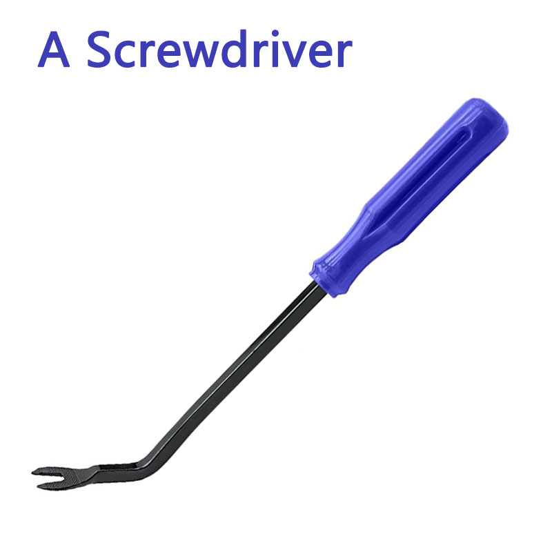 Car Headlight Repair Installation Tool Trim Clip Removal Pliers Van Door Panel Fascia Dash Upholstery Remover Tools Kit: Yellow