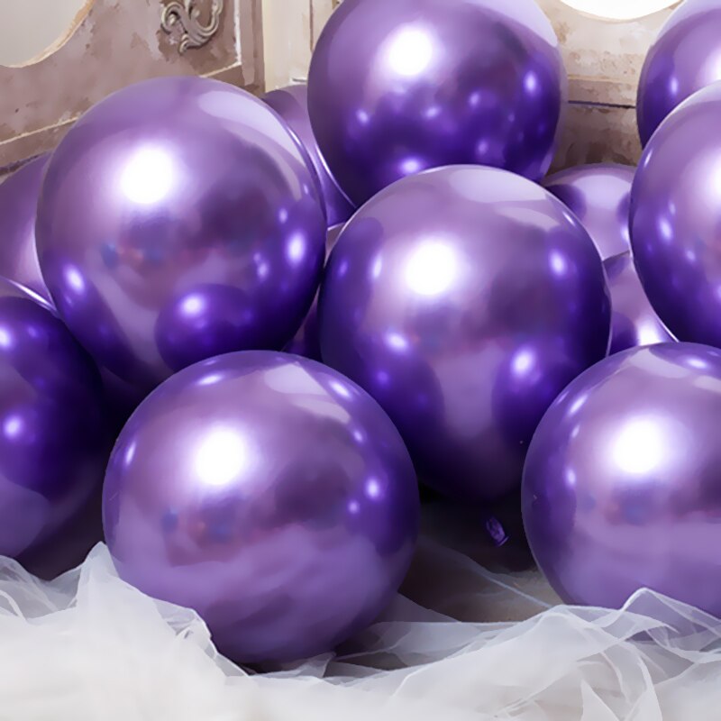 Barnebursdagsfest dekorert dyr tegneserie hode løve ape sjiraff 4d aluminiumsfilm helium ballong dekor scene ballong: 10 tommer fiolett 10 stk
