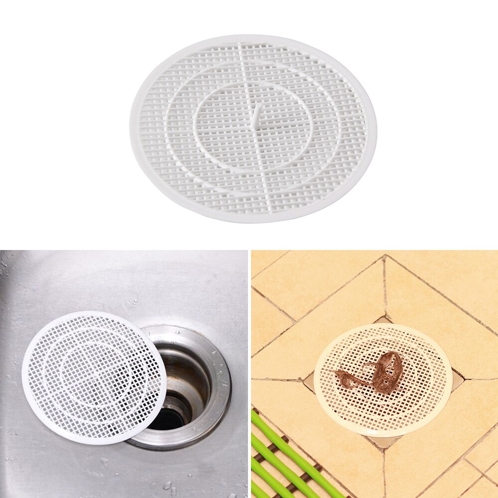Hårfångare kök badrum avlopp dusch badkar sil handfat lock fäll tvättställ stopp filter 12cm avlopp hår sil