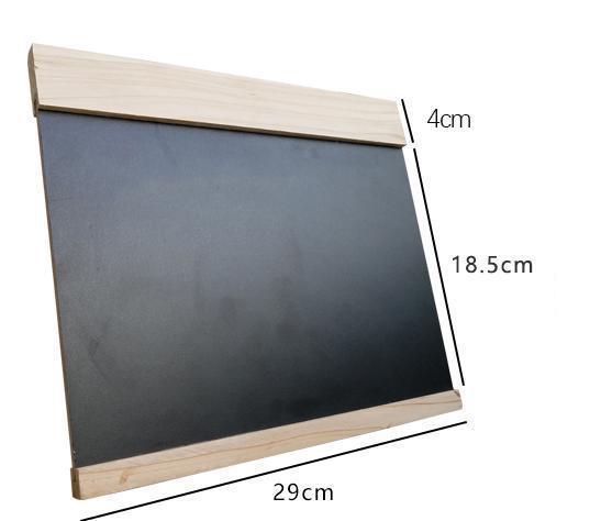 Desktop Message Blackboard Wood Easel Chalkboard Wooden Memo Black Board Collapsible Writing Boards Countertop Menu Billboard: Plum