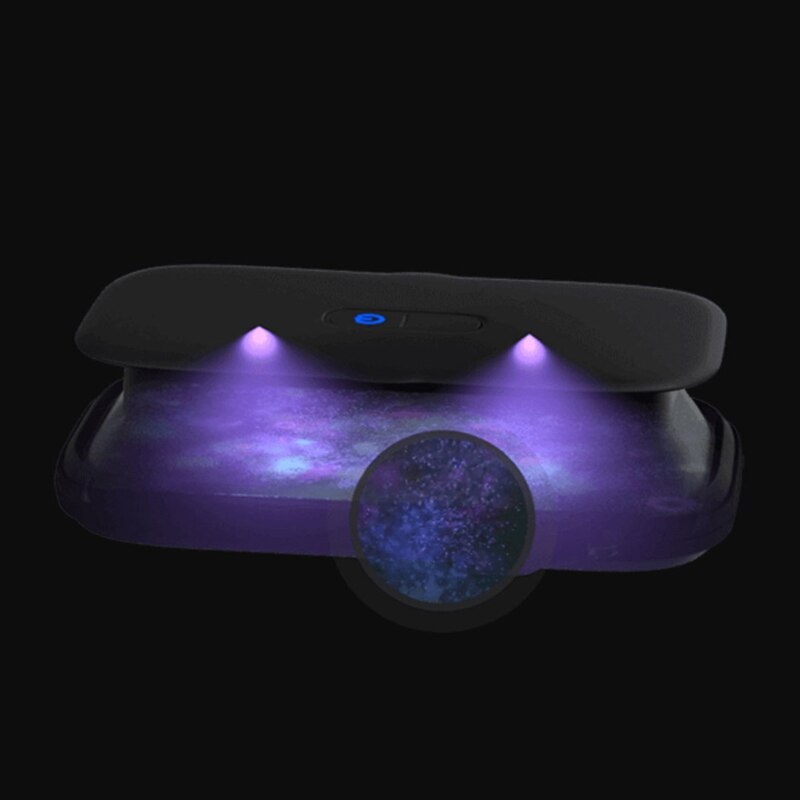 LED UV Cleaner UV Cell Phone Sterilizer UV Light Sanitizer UV Lamp Box with Ozone for Family Kids UV Light Disinfect