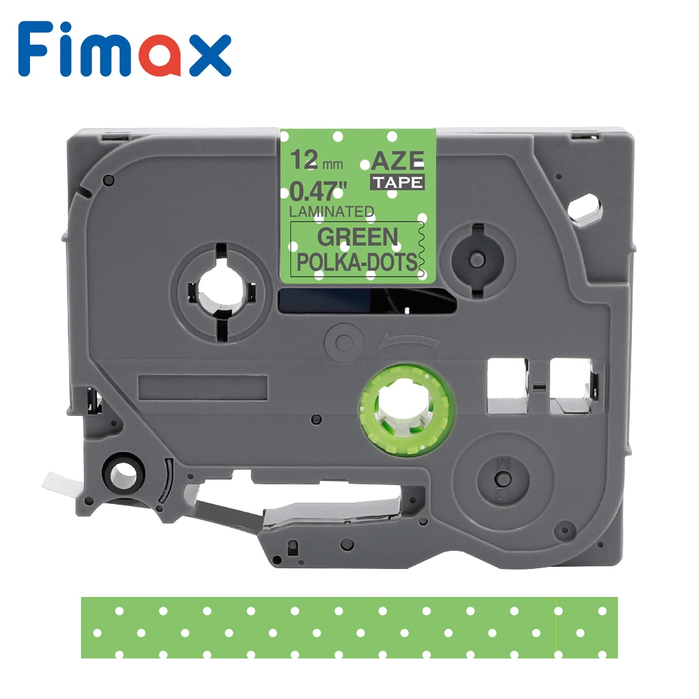 Fimax 4 Pcs Flower pattern Tape Tze231 label tape compatible for Brother p-touch printer Tze-231 12mm Tze335 Tze334 TZe-131