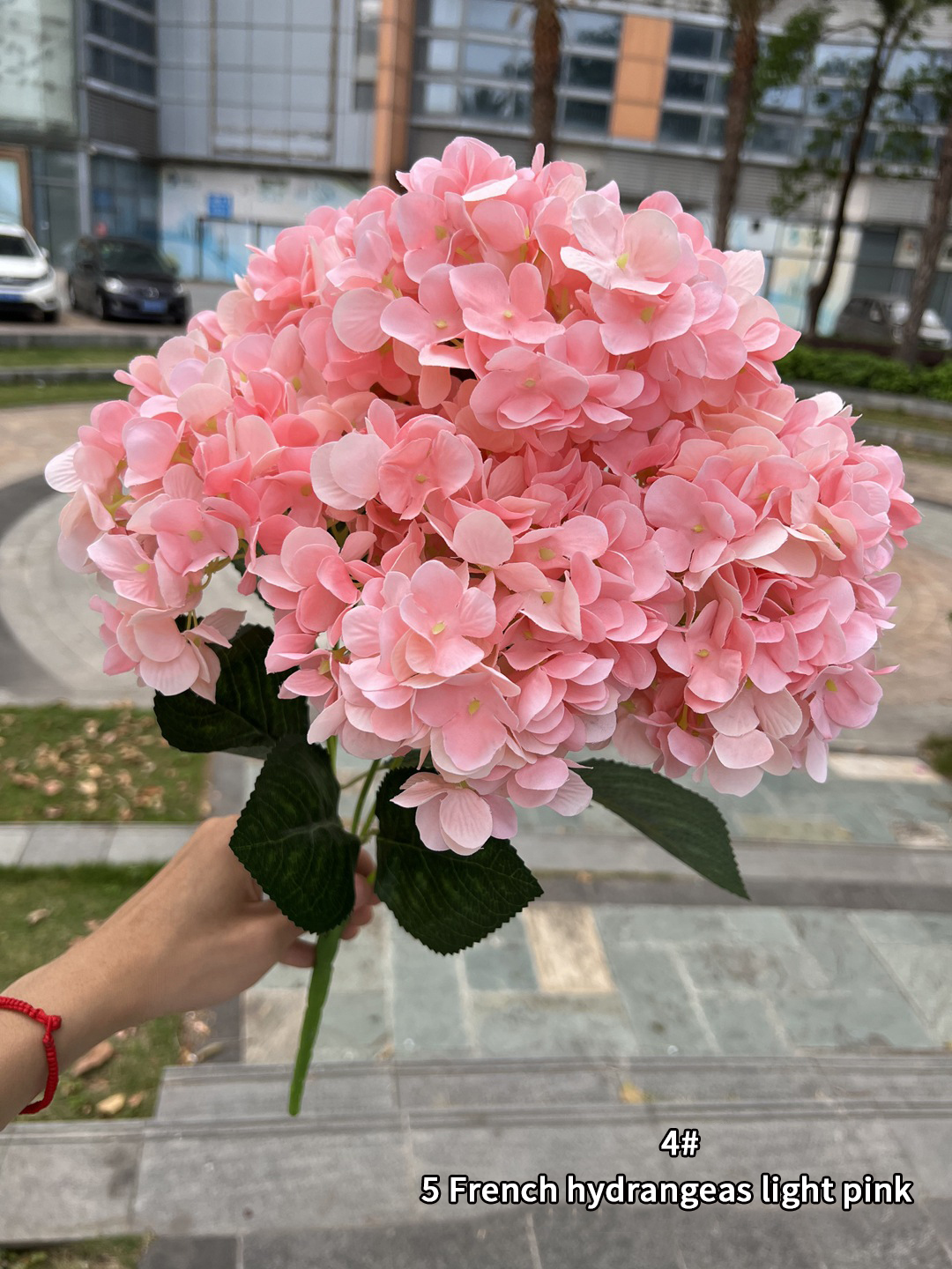 Kunstzijde Hortensia Bloemboeket, DIY Home Decor, Bruidsboeket, Bruiloft Decoratie, Bloemstuk, Grote Si