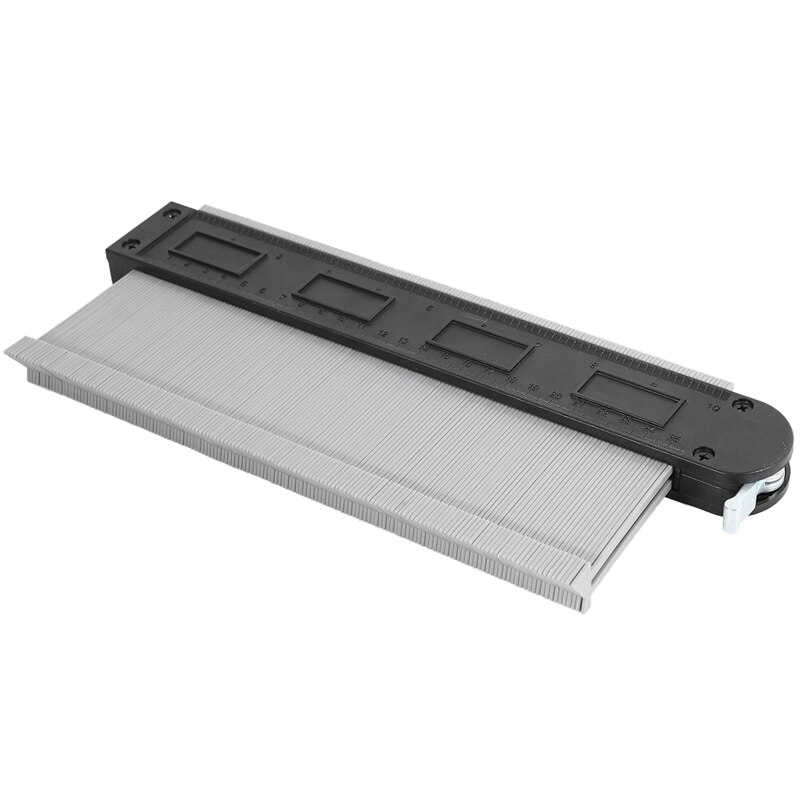 1Pcs 10Inch Contour Gauge Measure Ruler Contour Duplicator for Precise Measurement Tiling Laminate Wood Marking Tool