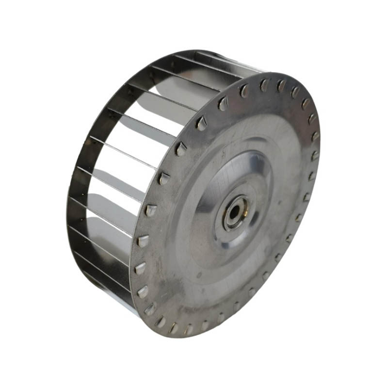 Moteur de turbine à palette centrifuge, arbre de turbine de ventilateur en aluminium, petite roue de pale 155 156 190mm