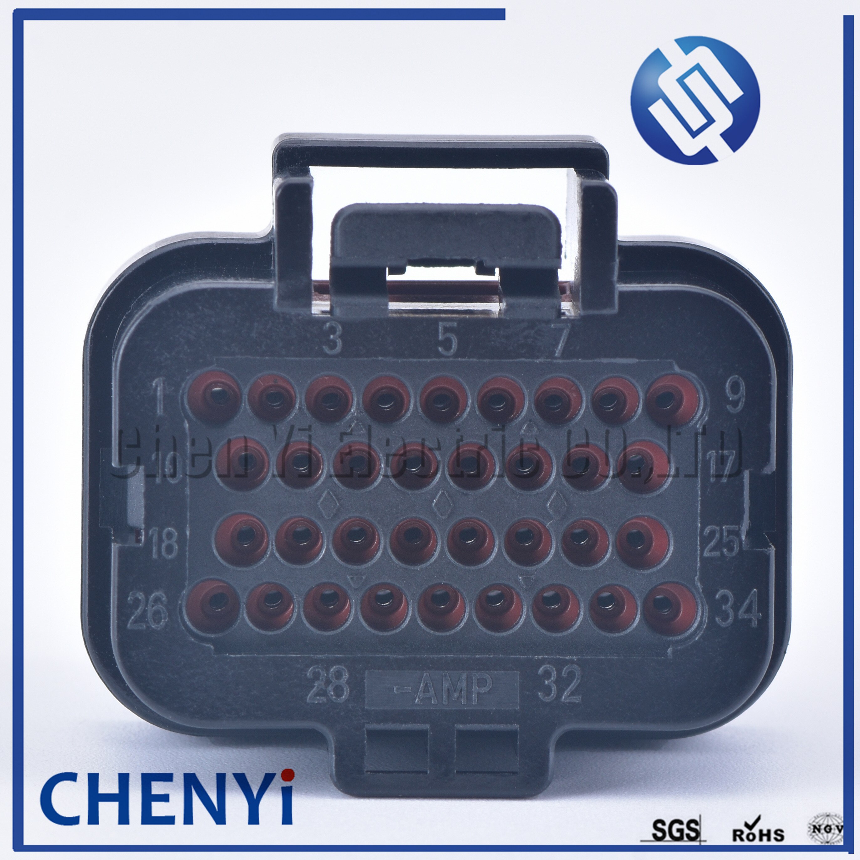 1 set TE AMP SUPERSEAL 34 Pin 3-1437290-9 1.0mm Series ECU Automotive Connector Electrical PCB Computer ECU Connector