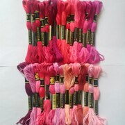 20pcs Cor Misturada Bordados Floss Cross Stitch Discussão Semelhante Kit DIY Ofício de Costura Acessórios Artesanais