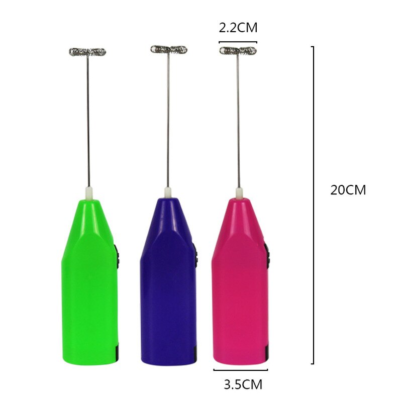 1pc mleko napoje kawa ubijaczka, rózga elektryczna trzepaczka robić jajek spieniacz spieniacz praktyczne narzędzie kuchenne gotowanie elektryczny spieniacz mleka