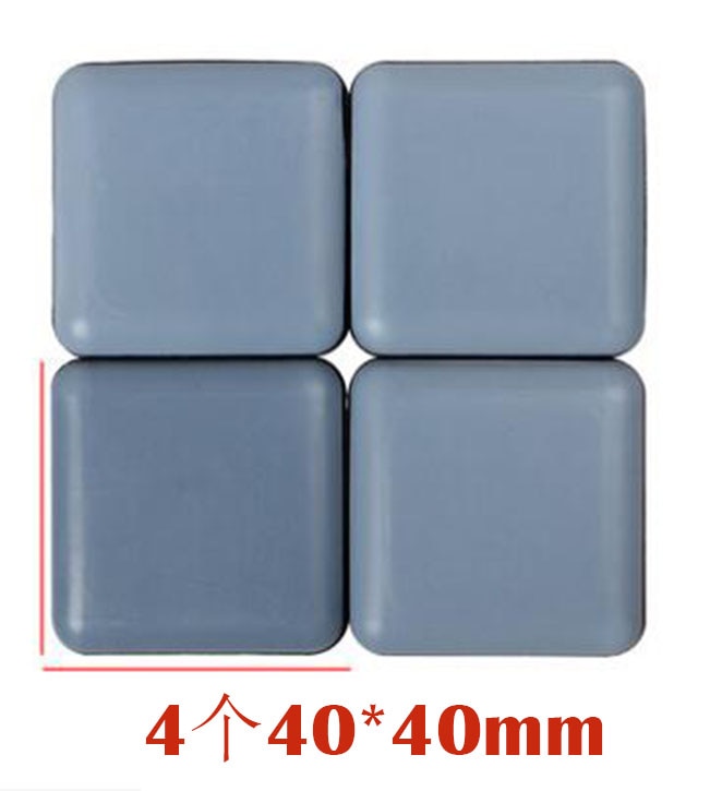 Self Adhesive Rubber Slider Pad Furniture Chair Bases Leg Feet Pads Cabinet Buffer Bumper Stop Cushion Table Corner Protector