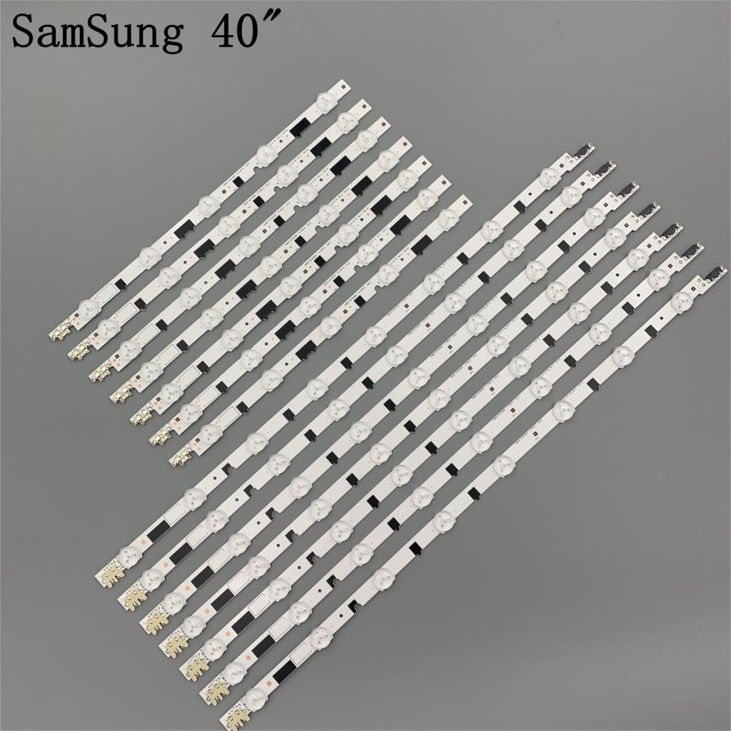14 pièces (7R + 7L)/set UA40F5000ARXXR UA40F6300AJXXR LED bande pour SAMSUNG 2013SVS40F L8 L5 D2GE-400SCA-R3 D2GE-400SCB-R3 100%