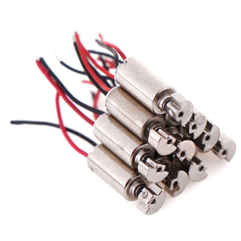 5/10 st dc micro vibration motor mobiltelefon kärnlös vibrator 4.4 x 4.4mm dc1.5-3v motorer & delar