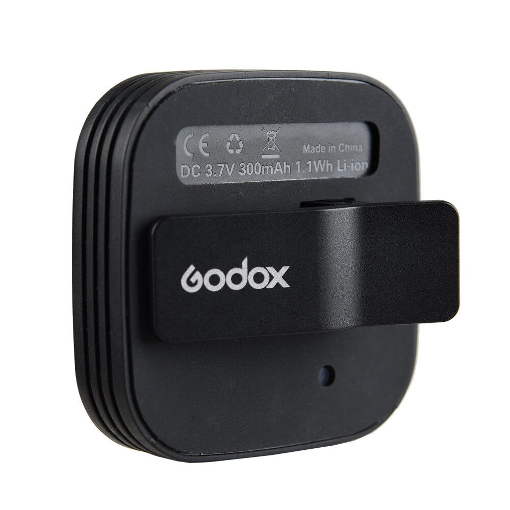 GODOX LEDM32 Mini Video Light Mobilephone Lithium Battery Lighting LED Adjustable Brightness for Photography Phones
