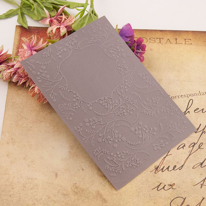 YPP CRAF Plastic Embossing Folders for DIY Scrapbo... – Grandado