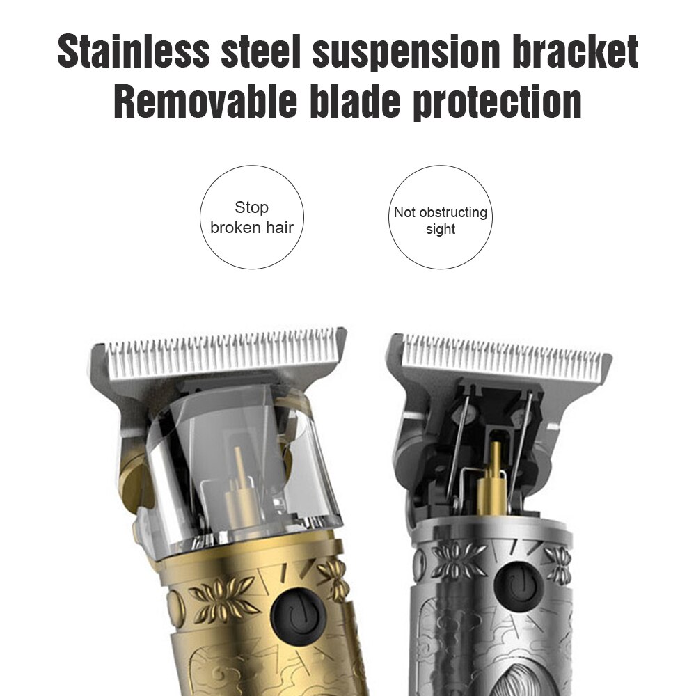 Elektrische Scheerapparaat Oplaadbare Elektrische Baard Trimmer Scheren Machine Voor Mannen Baard Razor Nat Droog Dual Gebruik Wasbaar scheermes