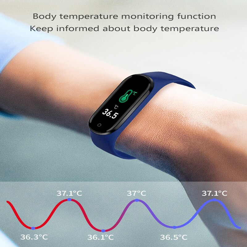 M5 Pro Bluetooth Smart Band Sport Fitness bracelet Watch Tracker Smartband Blood Pressure Heart Rate Monitor Waterproof Wristban