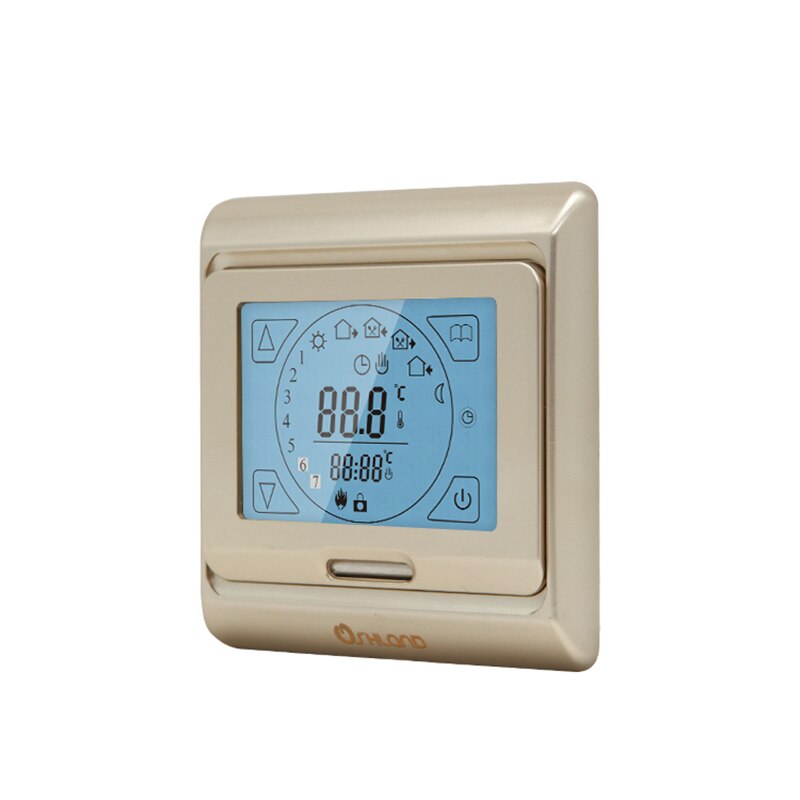 Touch Screen Floor Heating Thermostat 16A Programmable Room Digital Temperature Controller