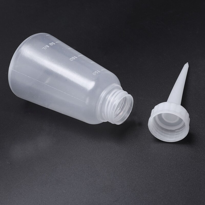 5Pcs Industriële Plastic Lijm Gel Olie Knijpfles Dispenser 150Ml