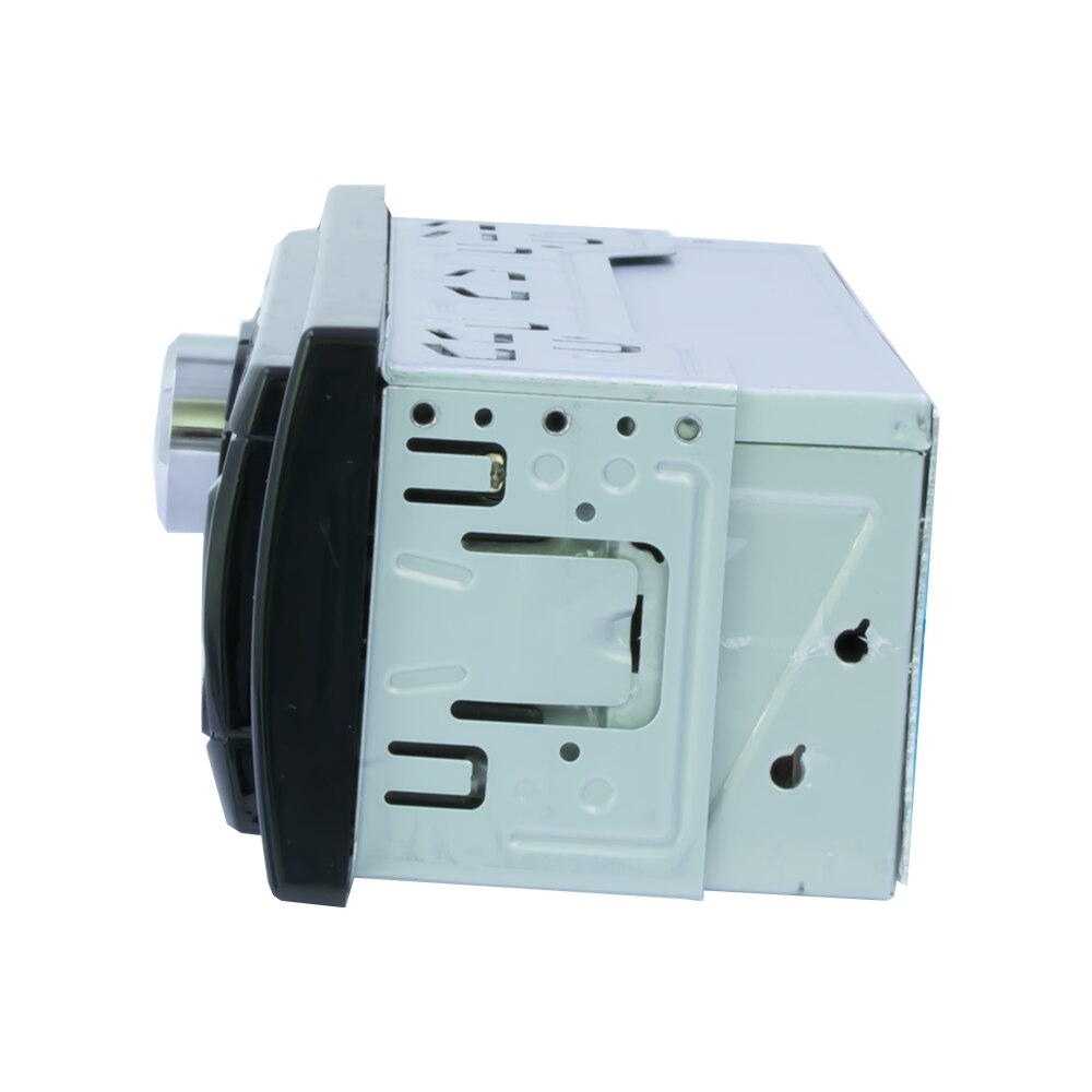 Leadfan-REPRODUCTOR DE Radio para coche, unidad principal de disco en U, estéreo, MP3, 1Din, 12V, AUX, tarjeta TF, 1030