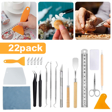 22 PCS Craft Vinyl Tool Weeding Precision Diy Basic Set DIY Engraving Tools for Cricut Cameos Silhouttes Sewing Lettering Emboss