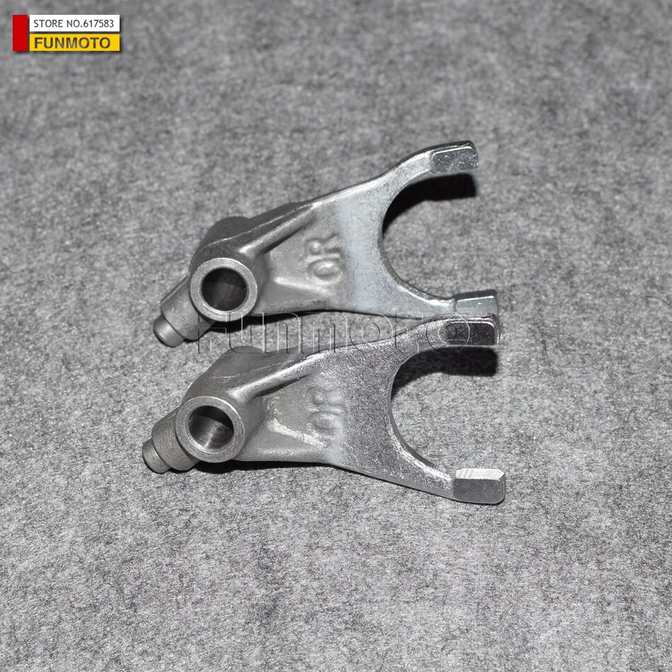 2 stks shift vork voor 150cc ATV E-TON/YUKON ST EXL150/FUSIM/FX ATV/YONGHE 150CC GOKART