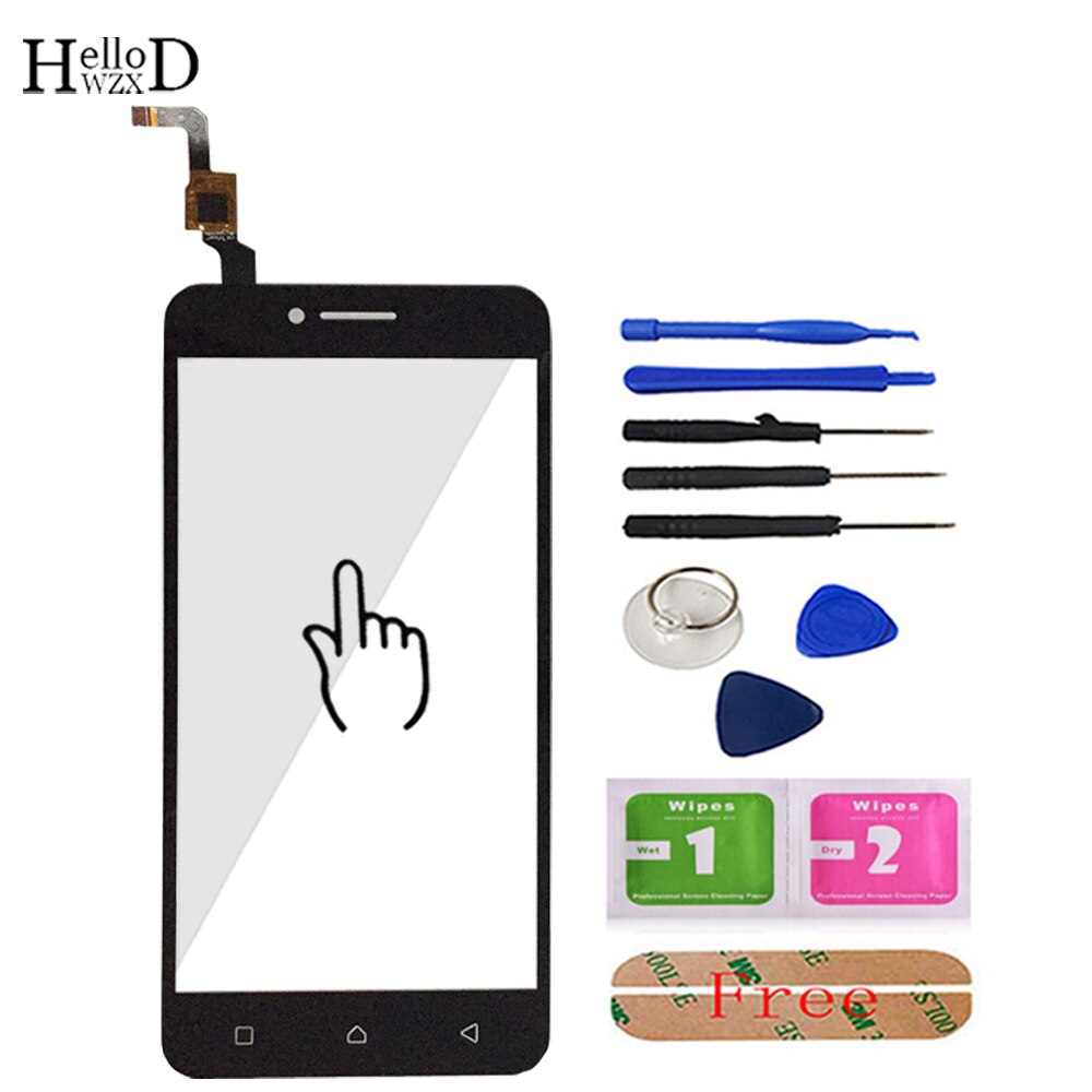 HelloWZXD For Lenovo Vibe K5 Plus A6020 A6020a40 A6020a46 Touch Screen Glass Digitizer Panel Sensor Flex Cable Adhesive Tools