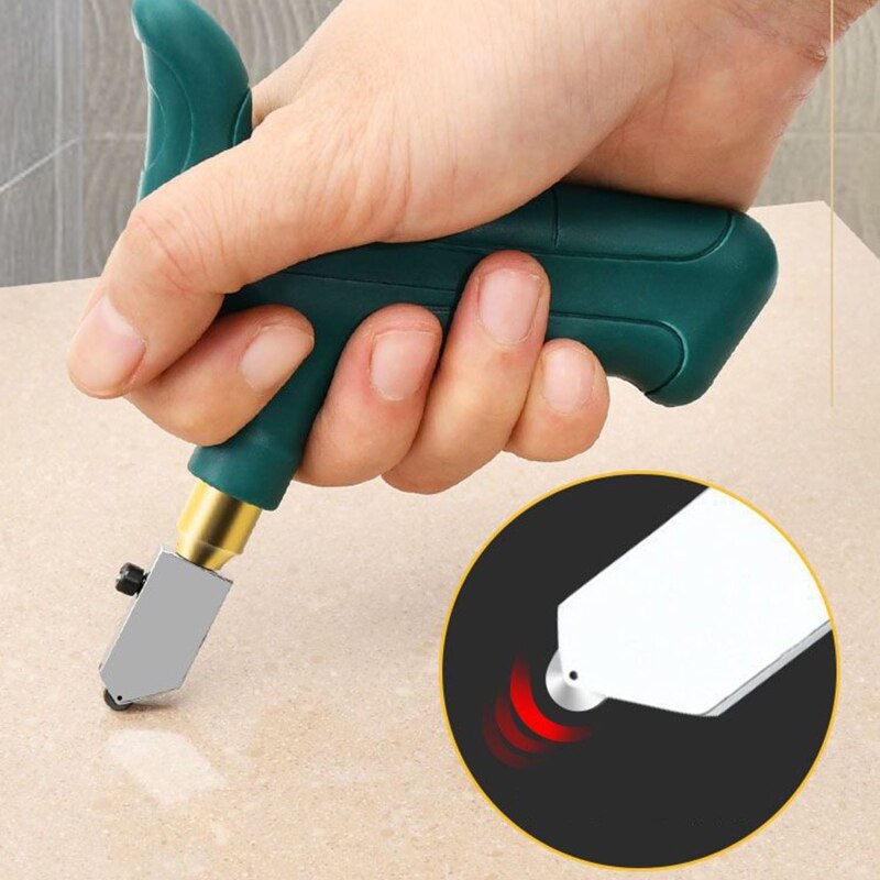 2 in 1 Portable Tile Cutter Glass Tile Cutter Tool Kit Manual Tile Cutting Tools for Glass Porcelain Tile Ceramic Marble