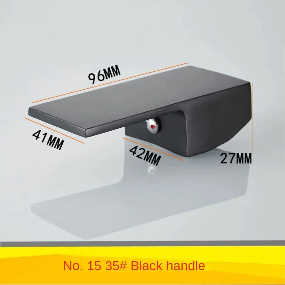 Black Faucet Switch Handle Mixing Valve Spool Handle Basin Kitchen Shower and Cold Faucet Repair Accessories