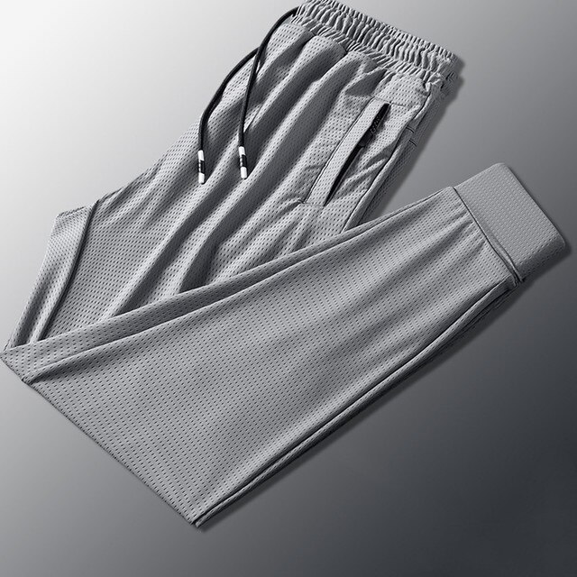 Los hombres largo Pantalón deportivo Casual gimnasio Pantalones Slim Fit de baile Jogger gimnasio pantalones de chándal de verano de nueva pista de entrenamiento ropa deportiva: XL / Gray 01