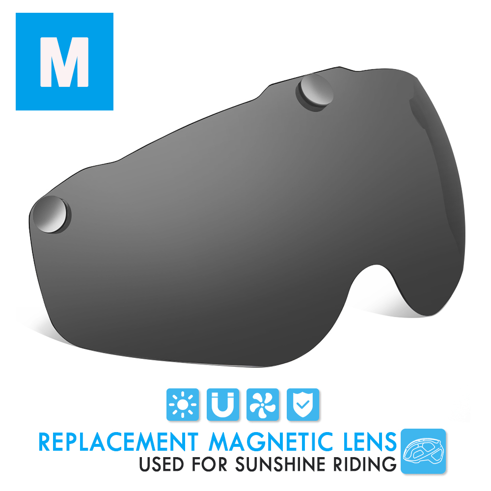 VICTGOAL Bike Helmet Photochromic Lens Magnetic Lenses for Men Bicycle Goggles Sports Sunproof Glasses MTB Cycling Accessories