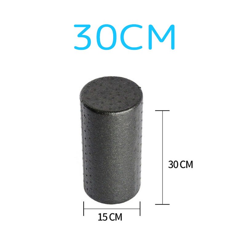Foam roller yoga blok rulle massage eva fitness roller massage pilates aerobic aerobic med triggerpunkt: Blå