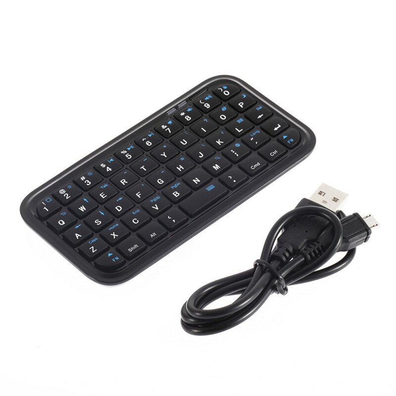 Bolso teclado bluetooth telefone móvel universal sem fio externo bluetooth teclado micro porta usb bolso tamanho portátil