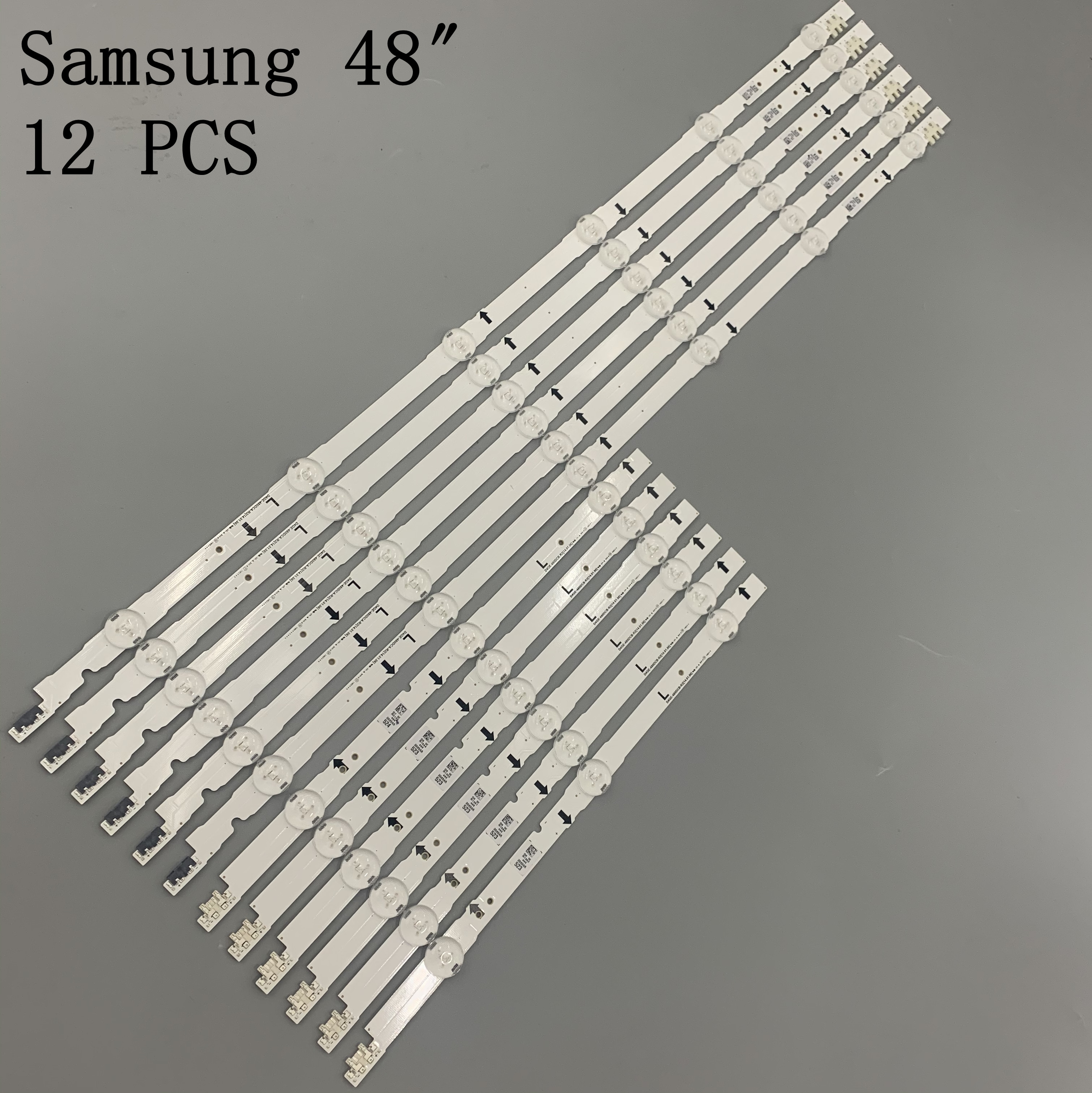 12 Stuks Led Backlight Strip Voor Samsung UE48H6400 UE48H6200AK BN96-30453A 30454A D4GE-480DCA 480DCB-R3 R2 38891A 38892A 30418A