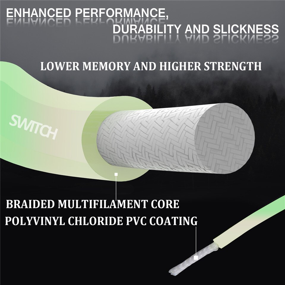 Maximumcatch 100FT Switch Fly Fishing Line Double Color 4-8WT Weight Forward Floating Fly Line