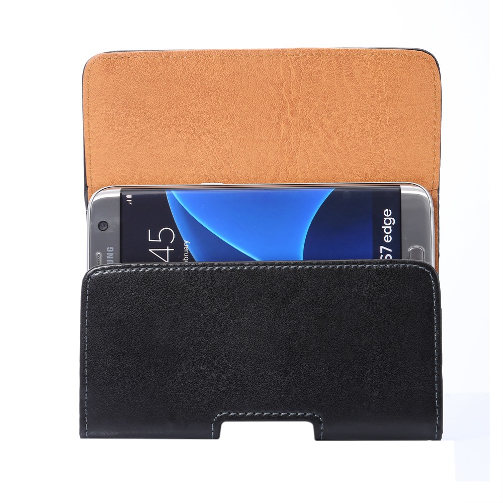 Universal Holster Skin Waist Hanging Belt Clip Leather Pouch Case For Huawei Honor 8s 10 9i 9N 7s 9 8 Lite 6A 6C Pro 6X 5 5C