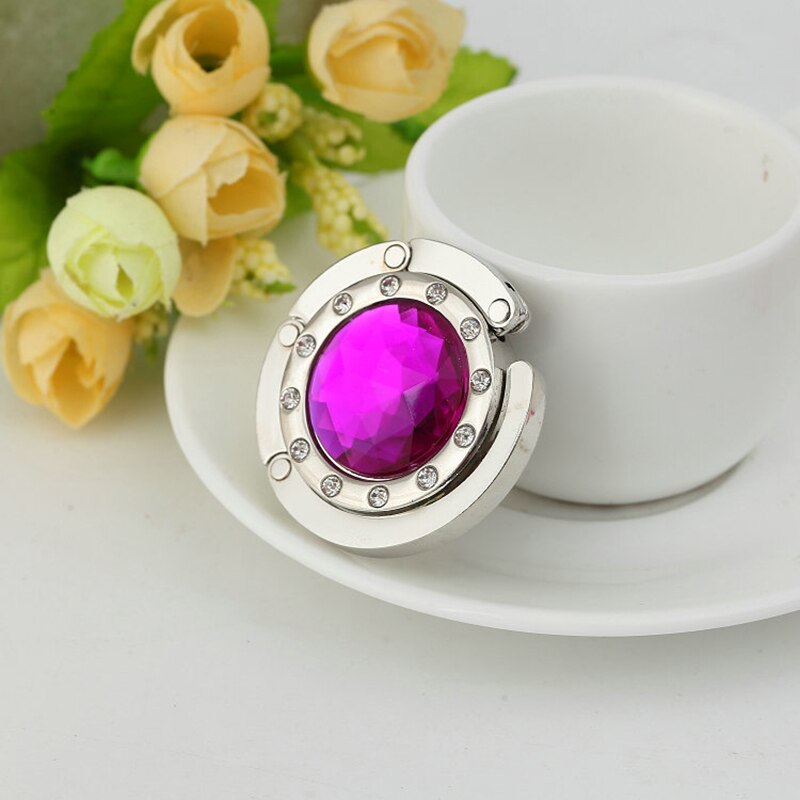 Ganchos decorativos de decoración portátil, gancho para mesa para bolso, monedero, colgador de escritorio, herramienta plegable, colgador de bolsa, YNG1, almacenamiento para el hogar: 03