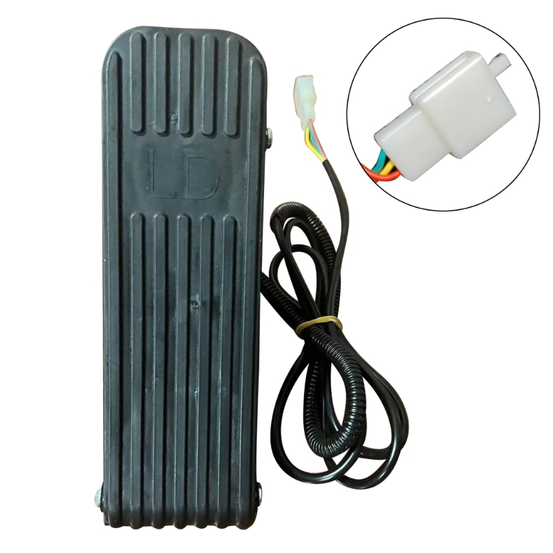 Elektrisch gaspedaal Elektrisch snelheidspedaal Voetgaspedaalset Snelheidsregeling: WHITE