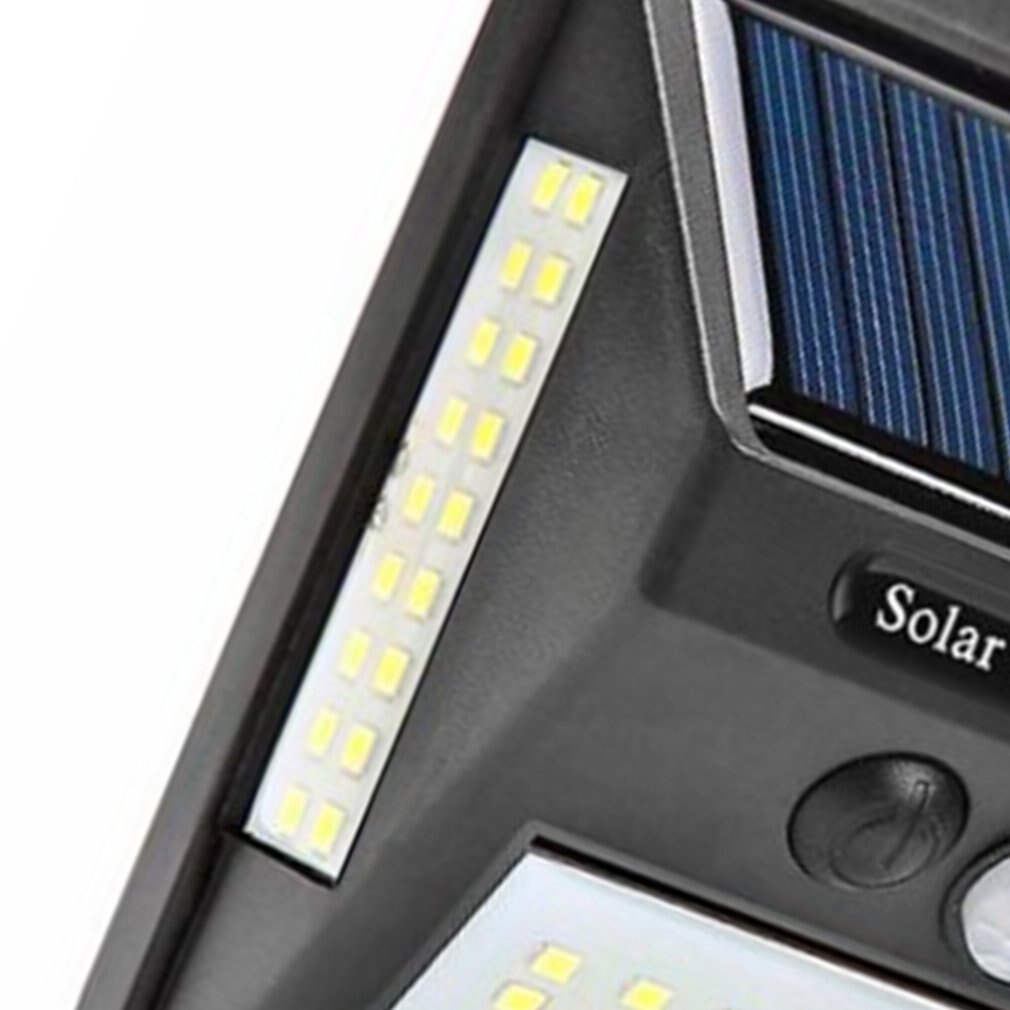 100 Led Solar Light Outdoor Solar Wall Lamp LED Bulb Human Body Induction IP65 PIR Solar Lighting Garden Decoration Lights 50W