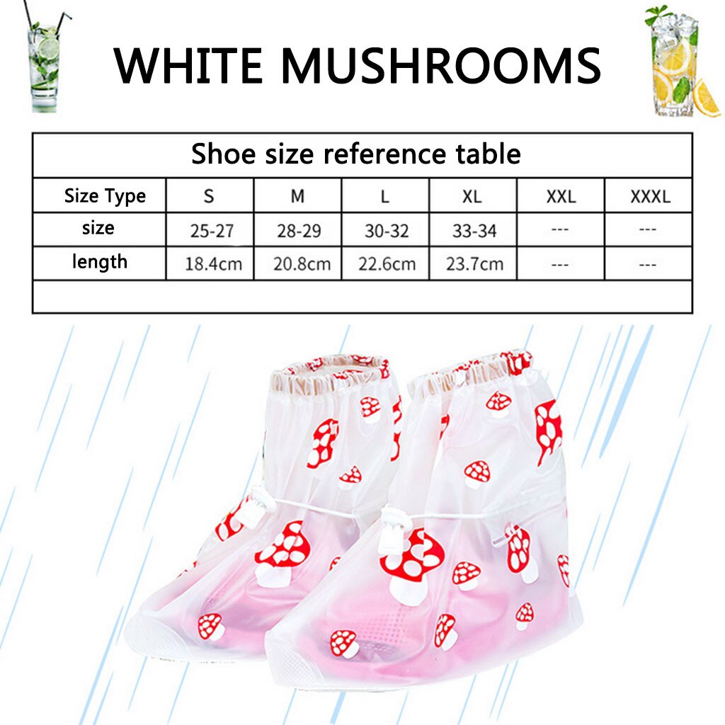 Couvre-chaussures couvre-chaussures de pluie couvre-chaussures imperméables réutilisables couvre-chaussures protecteur couvre-chaussures imperméable pour enfants couvre-chaussures accessoire