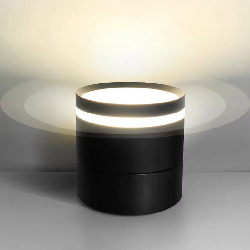 Plafonnier LED monté en Surface, tube lumineux 7W 9W 12W 15W, angle réglable rotatif, éclairage intérieur AC220V 110V