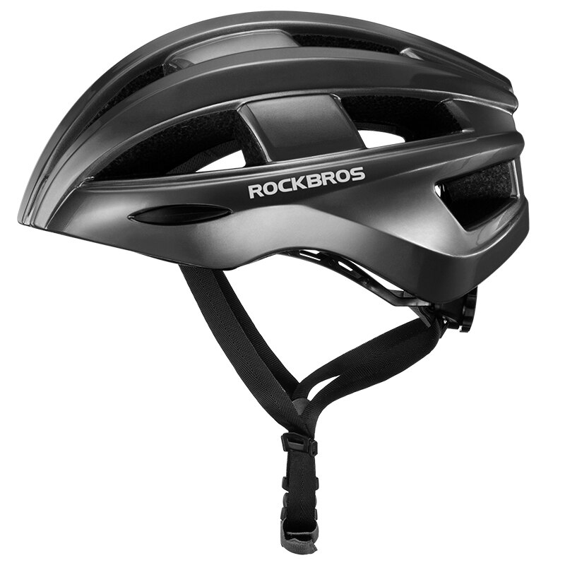 Rockbros Fietsen Helm Mtb Road Usb Opladen Achterlicht Helm Verstelbare Hoofddeksels Veiligheid Fietshelm Integraal Gegoten Helm: ZK-013TI