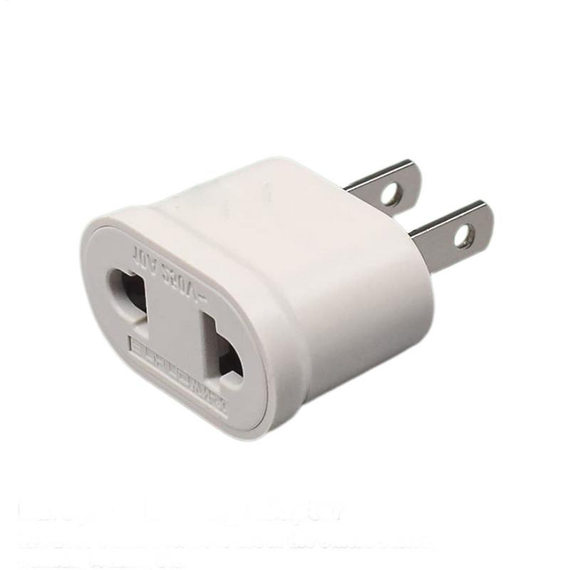 Eu-kontaktadapter uttag us till eu-kontakt nätadapter omvandlare amerikansk eu till us-kontakt reseadapter uttag laddare uttag