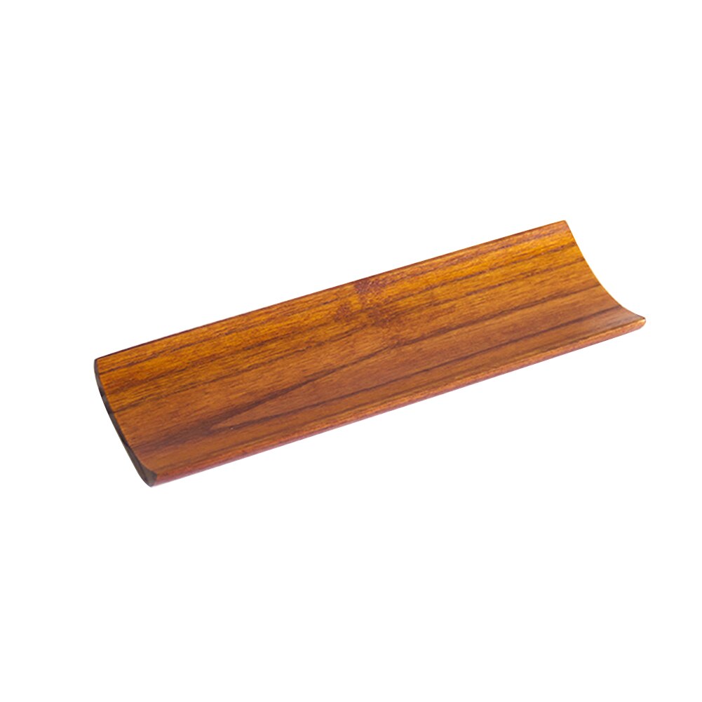 1 pc houten dumplings su-shi serveerschaal langwerpig bord salade brood schalen keuken restaurant thuis keukenbenodigdheden: Rechte rand