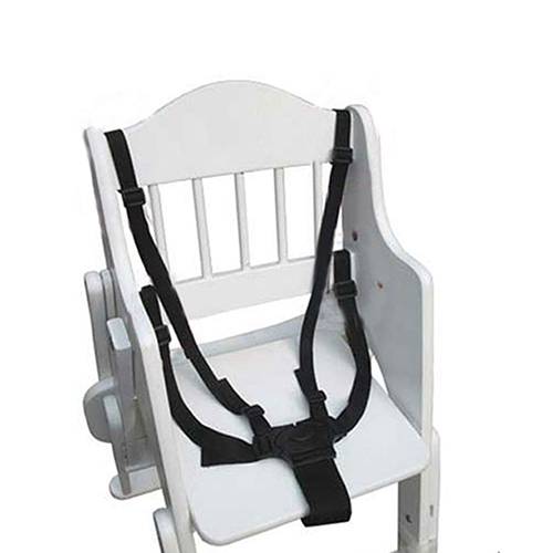 Universel baby 5- punktssele sikker bælte sikkerhedsseler til bil klapstol stol barnevogn buggy børn barnevogn 360 roterende krog