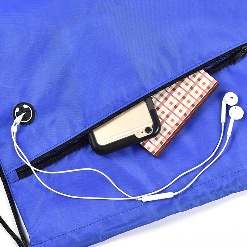 Cinch sack school gym opbergtas rugzak tas trekkoord tas tas