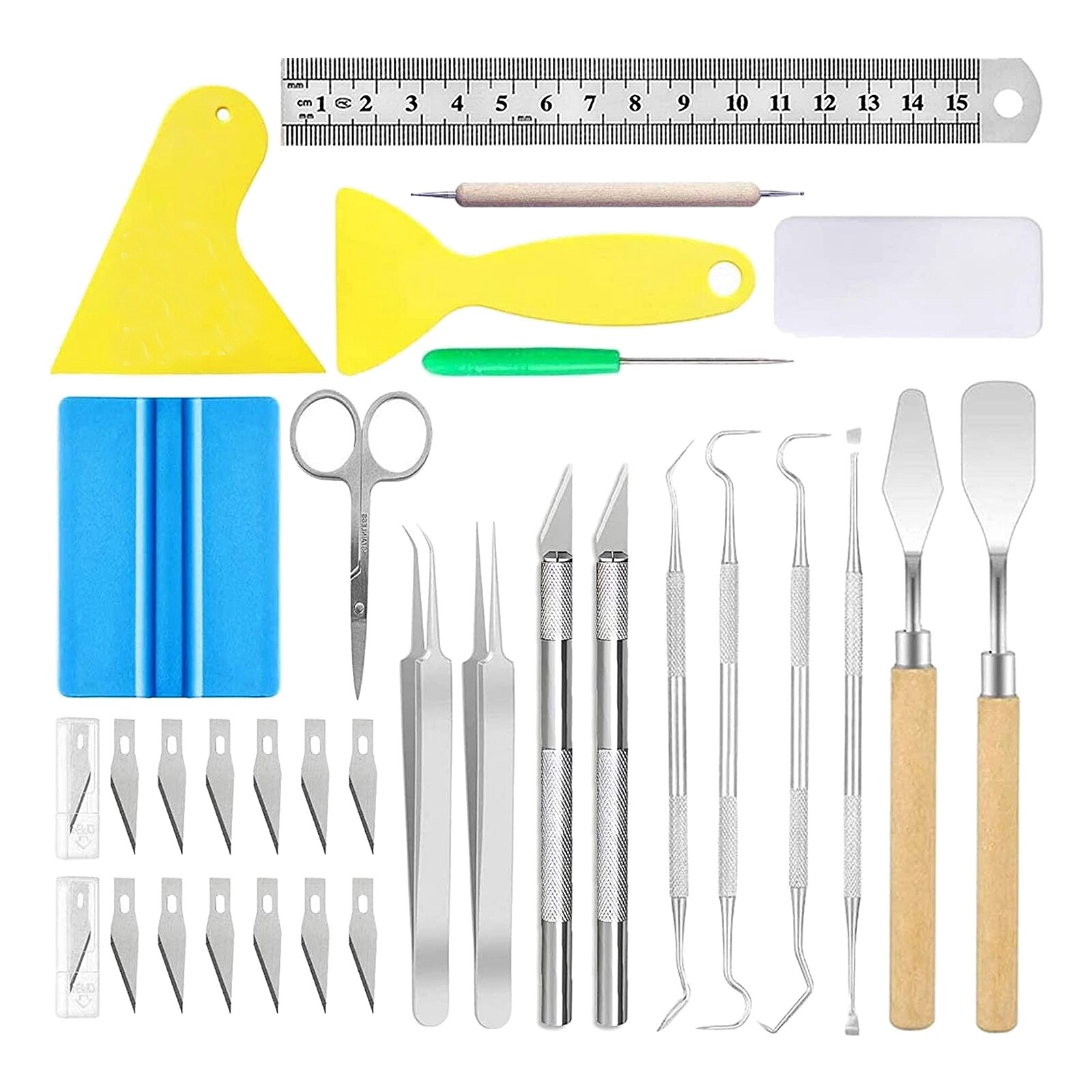 38 Crafts Vinyl Tool Weeding Precision Diy Basic Set for Cricut