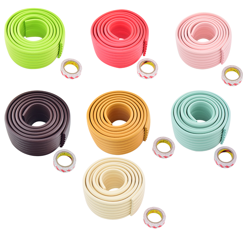 Tusunny 2M Kinderen Bescherming Tafel Guard Strip Veiligheidsproducten Tafelrand Meubels Horror Crash Bar Corner Schuim Bumper