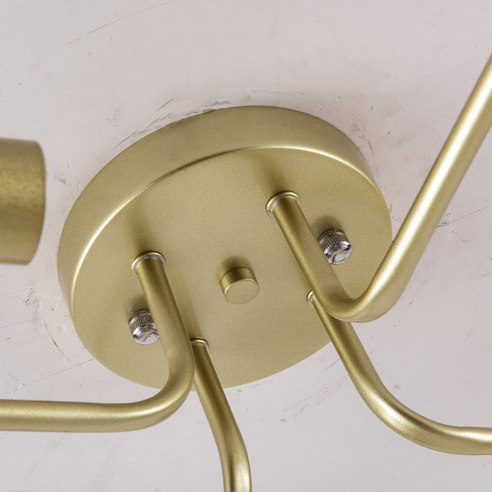 Creatieve Led Plafond Verlichting Armatuur Voor Woonkamer Hal Minimalistische Stijl plafond Lamp 4 heads buizen E27 lichtpunt