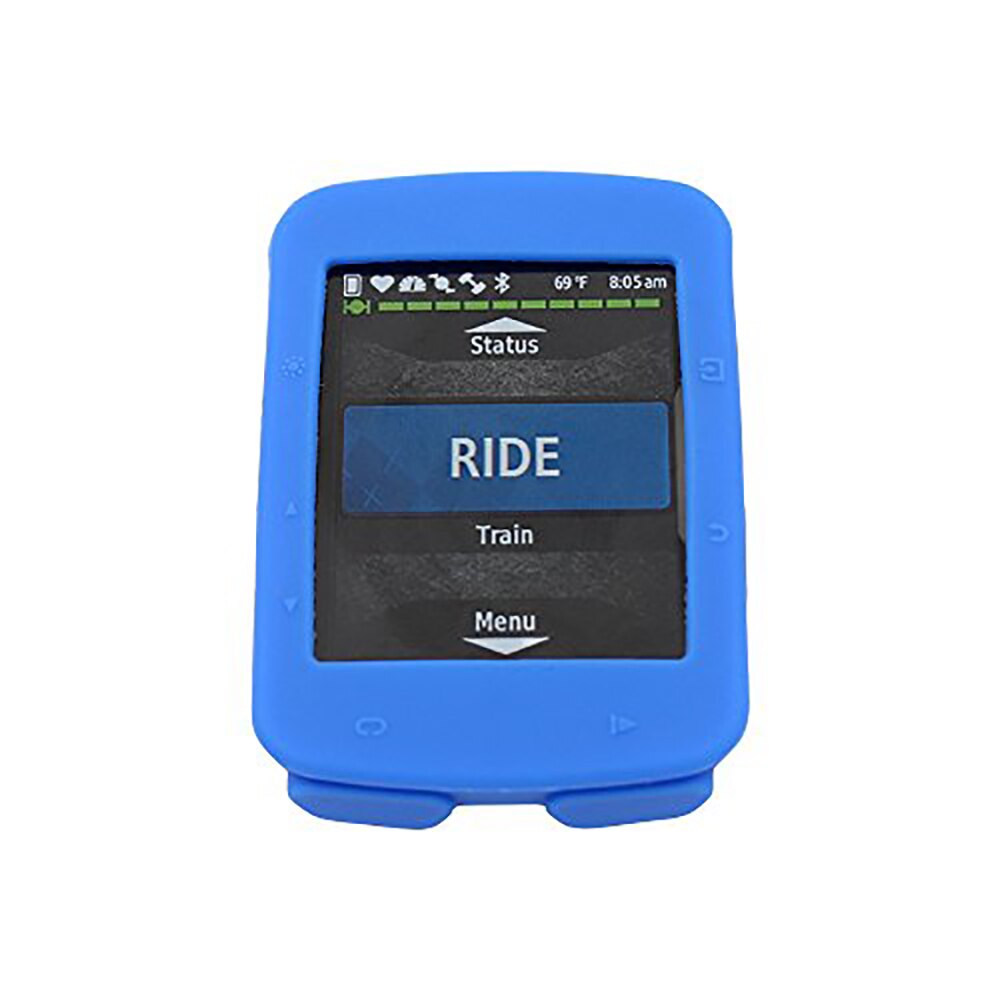 Til garmin edge 520 etui cykelcomputer silikonegummi beskytte etui lcd skærm film garmin 520 garmin edge 520 beskyttelse etui